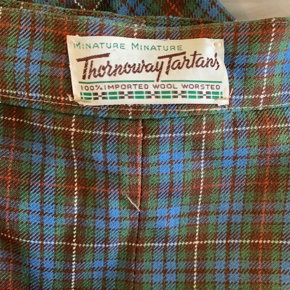 Gorgeous wool plaid pants from 1961 - Picture 3 of 4